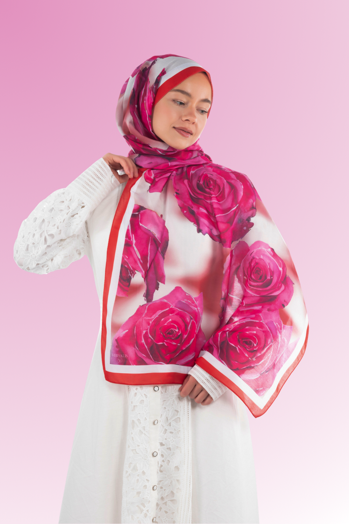 So Soft™ Scarf | Rose Cloud - Light Pink Gülşah