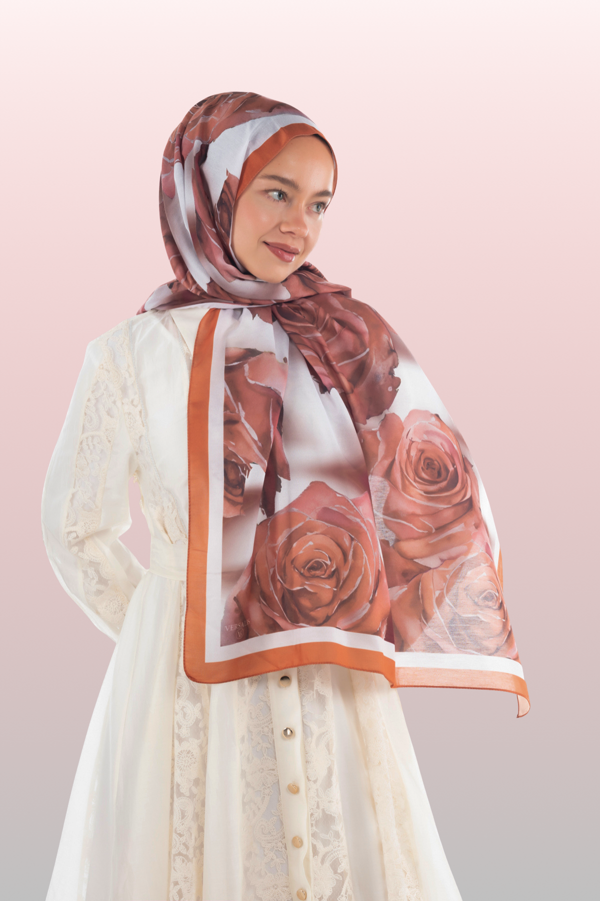 So Soft™ Scarf | Rose Cloud - Sweet Peach Rose