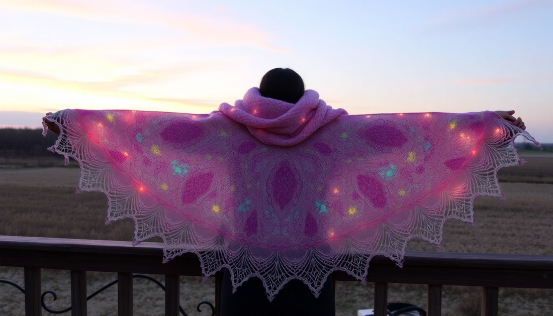 "Versalis" fairy happy scarf shawl