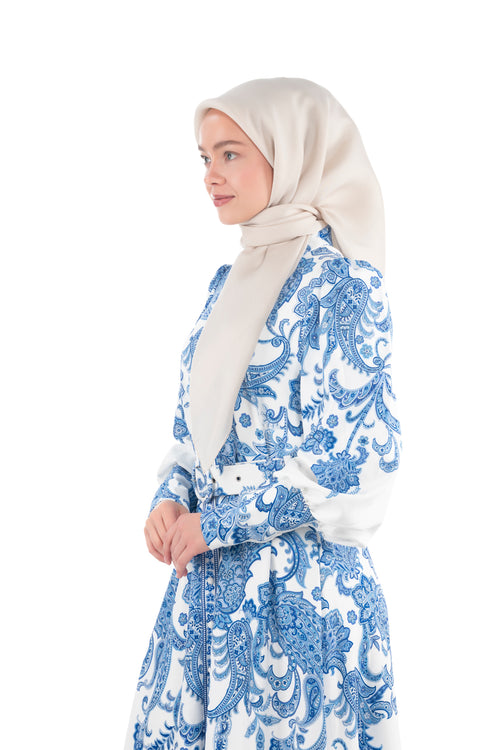 Melis Couture Eşarp – Akışkan İpeksi Finesse