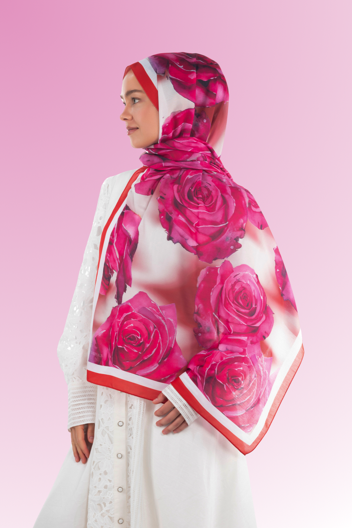 So Soft™ Scarf | Rose Cloud - Light Pink Gülşah
