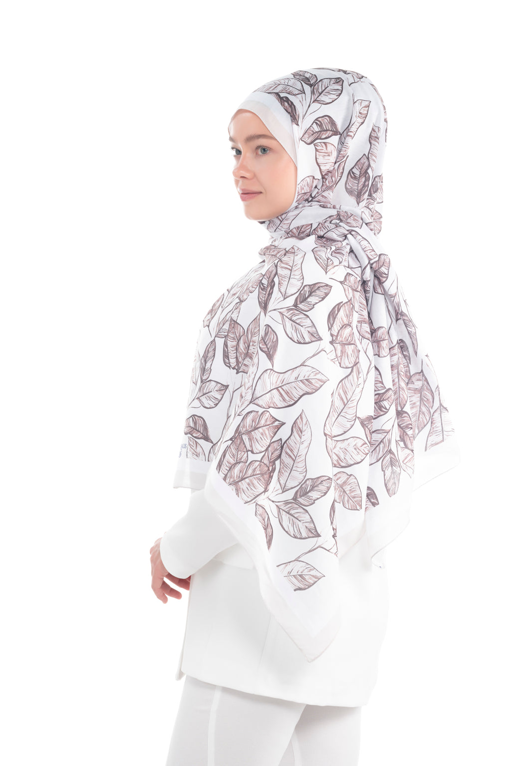 So Soft™ Scarf | Ink Meadow - Light Beige Freshness