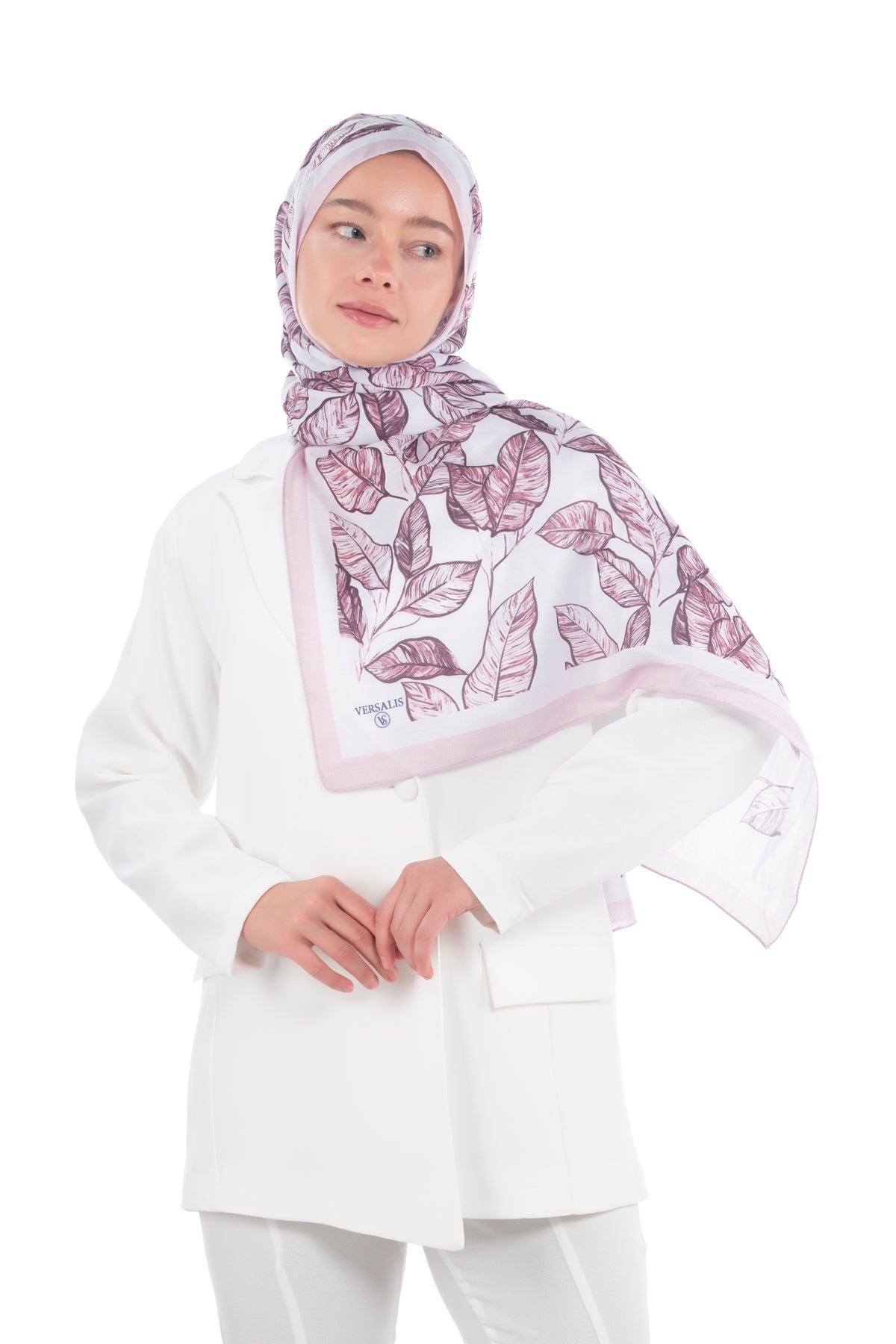 Versalis | Ink Meadow Patterned So Soft™ Scarf Terracotta Earth