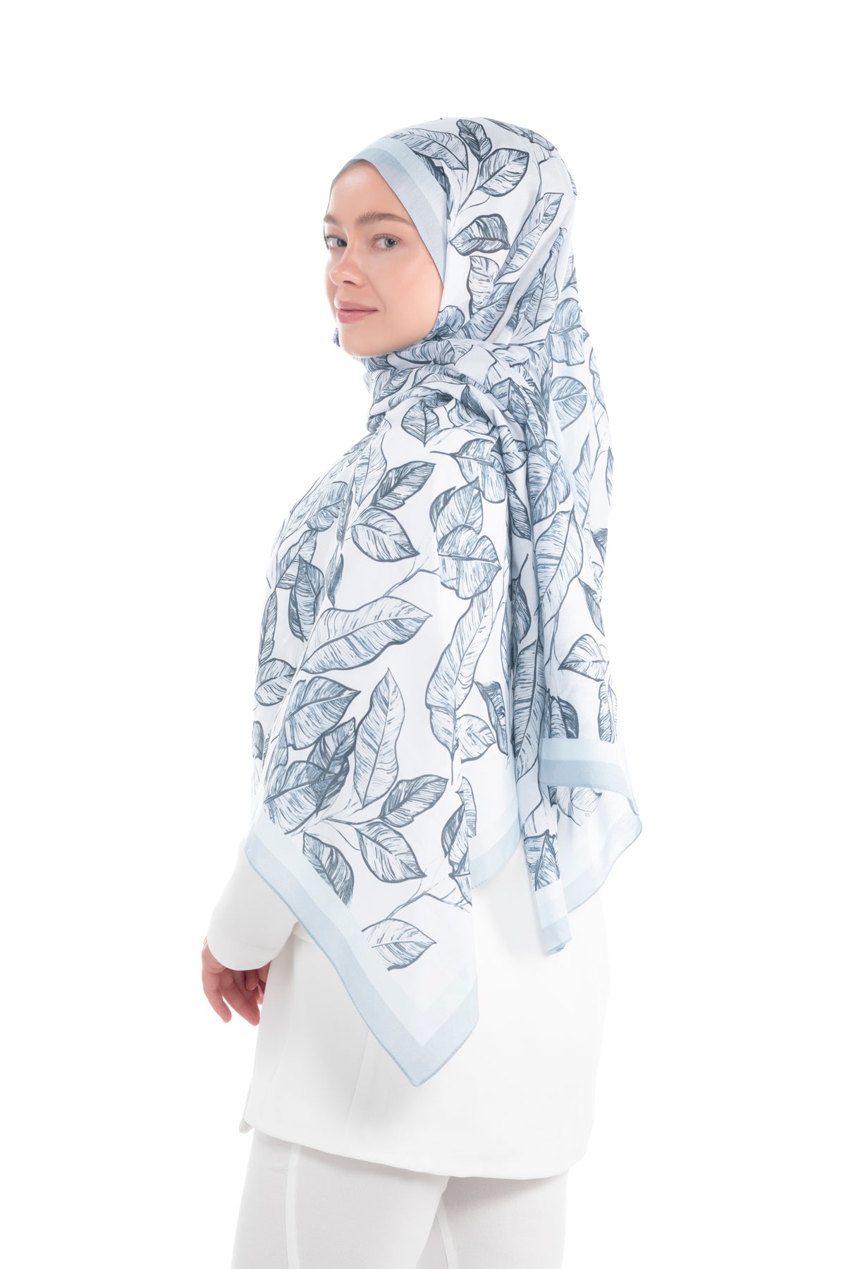 Versalis | Ink Meadow Patterned So Soft™ Scarf Cinnamon Spring