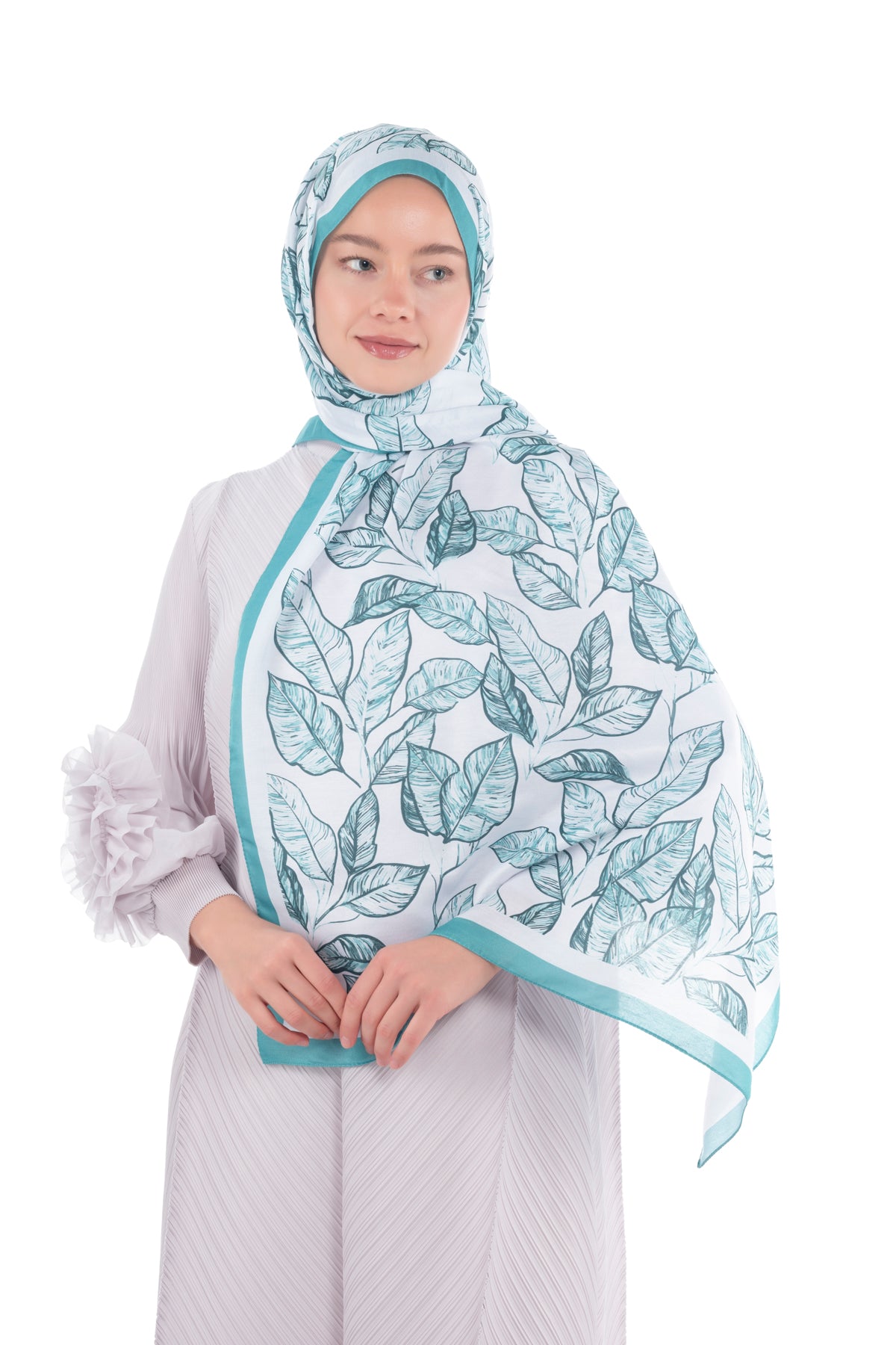 Versalis | Ink Meadow Patterned So Soft™ Scarf Pomegranate Red