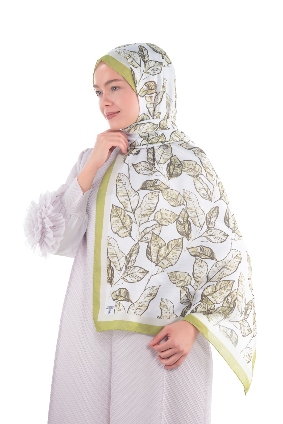 So Soft™ Shawl | Ink Meadow - Light Fresh Green