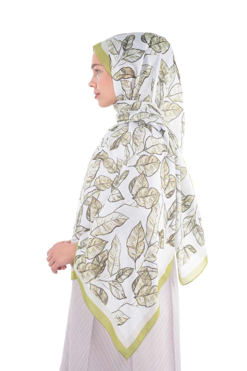 So Soft™ Shawl | Ink Meadow - Light Fresh Green