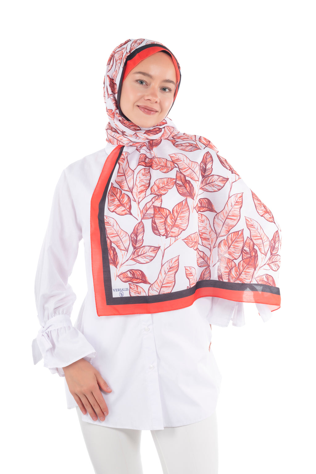 Versalis | Ink Meadow Patterned So Soft™ Scarf Lavender Lilac