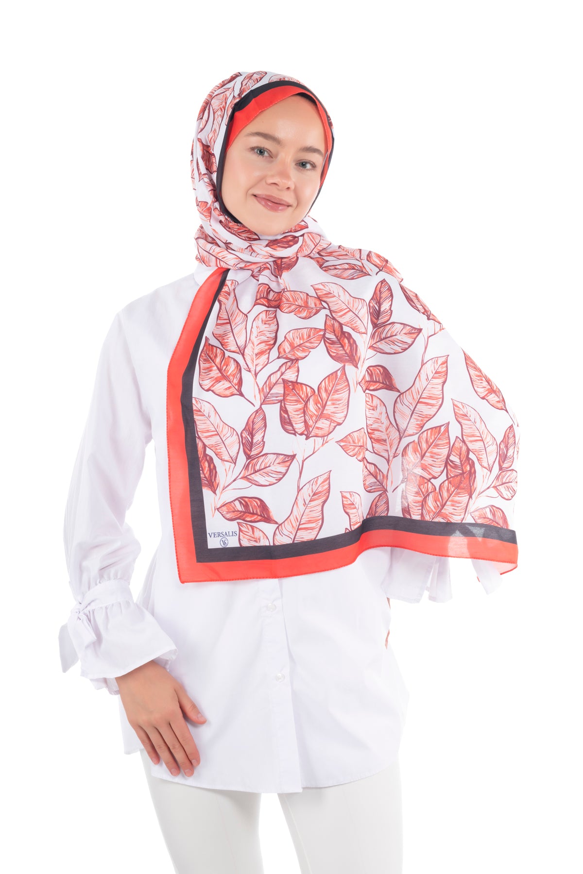 Versalis | Ink Meadow Patterned So Soft™ Scarf Lavender Lilac