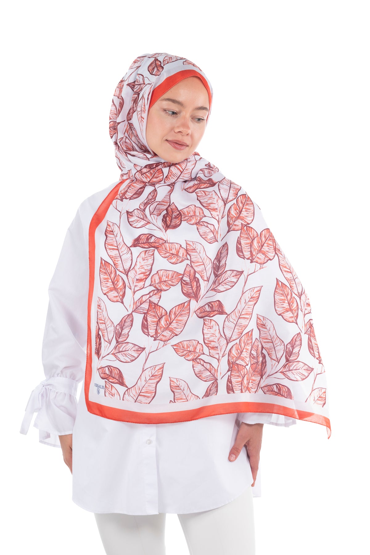 Versalis | Ink Meadow Patterned So Soft™ Scarf Sage Whiff