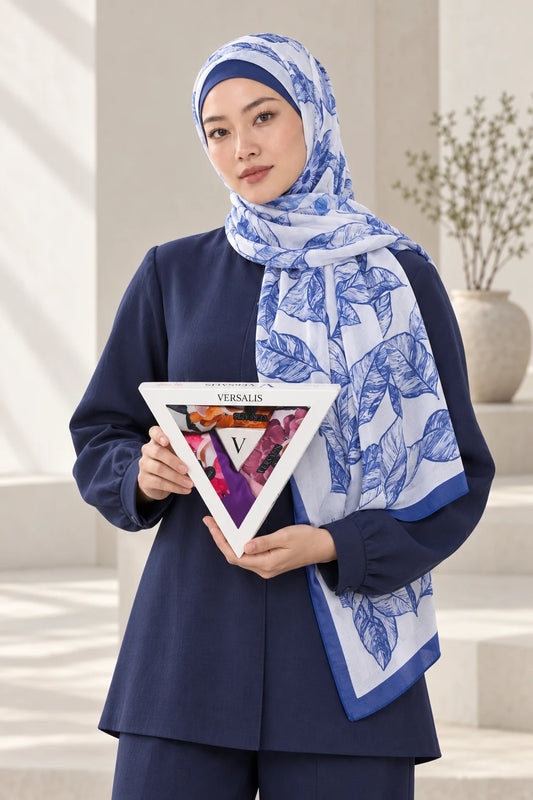 Versalis So Soft™ 3'lü Şal Paketi - Yumuşak ve Zarif Şallar — model üzerinde görünüm