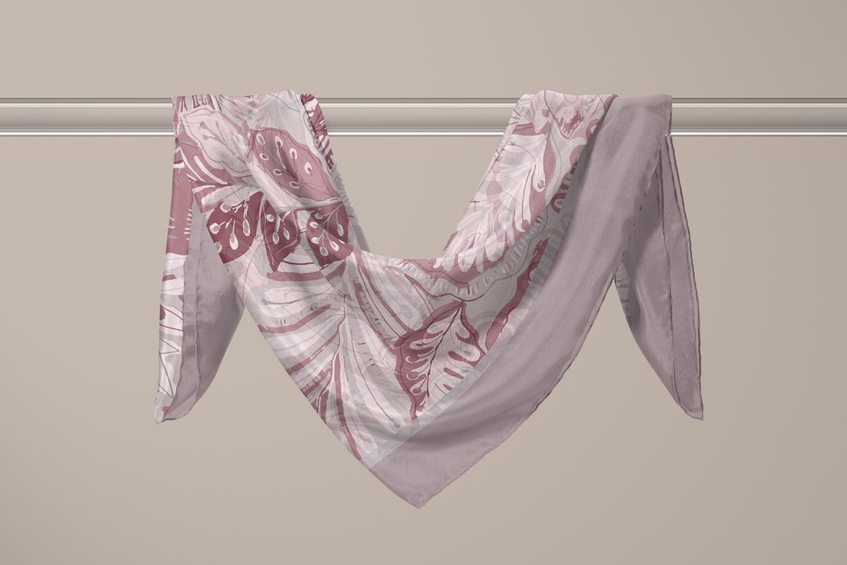 So Soft™ Şal | Royal Paisley - Pembe Gül