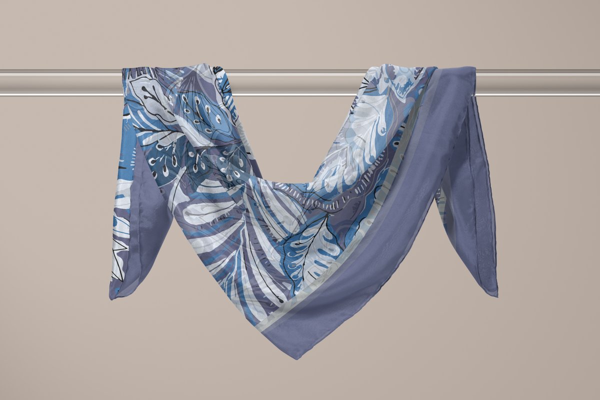 So Soft™ Şal | Royal Paisley - Kırmızı Siyah