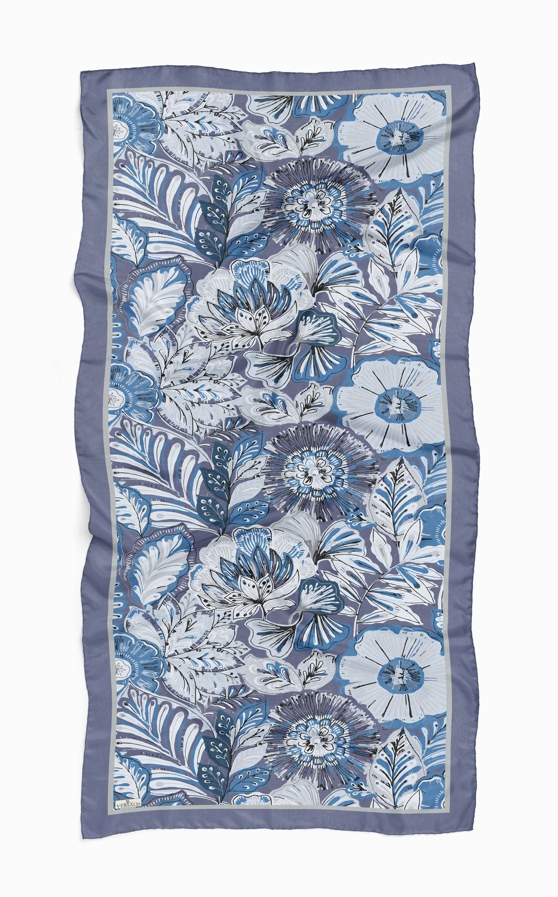 So Soft™ Şal | Royal Paisley - Kırmızı Siyah