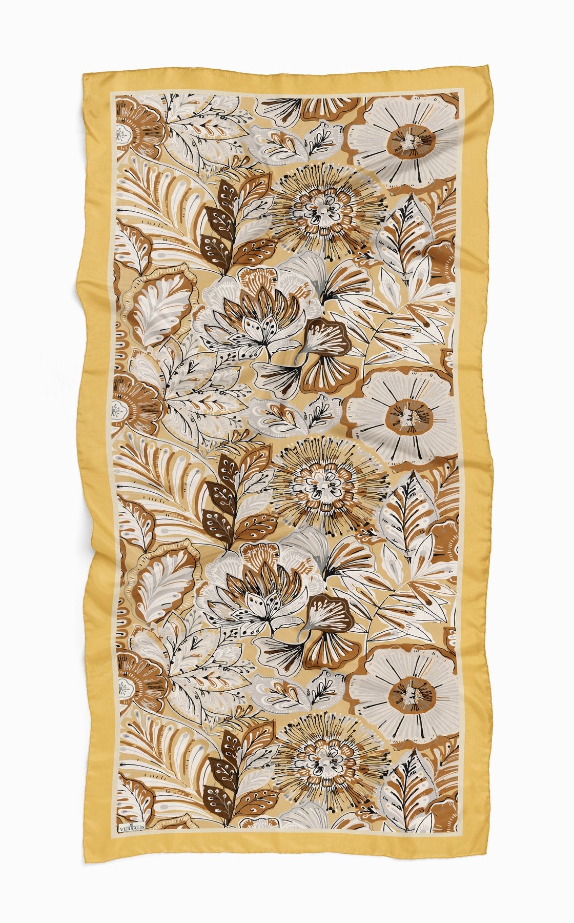 So Soft™ Şal | Royal Paisley - Sarı Altın