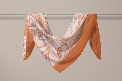 So Soft™ Şal | Royal Paisley - Turuncu Mercan