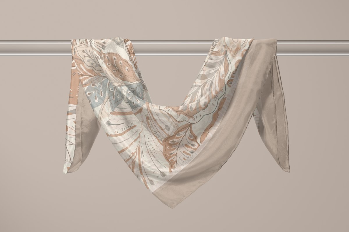 So Soft™ Şal | Royal Paisley - Yeşil Mint