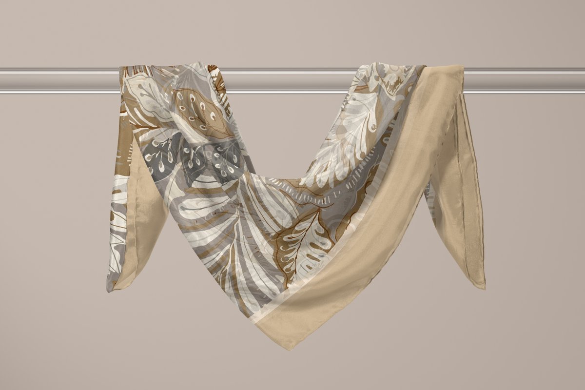 So Soft™ Şal | Royal Paisley - Altın Sarı