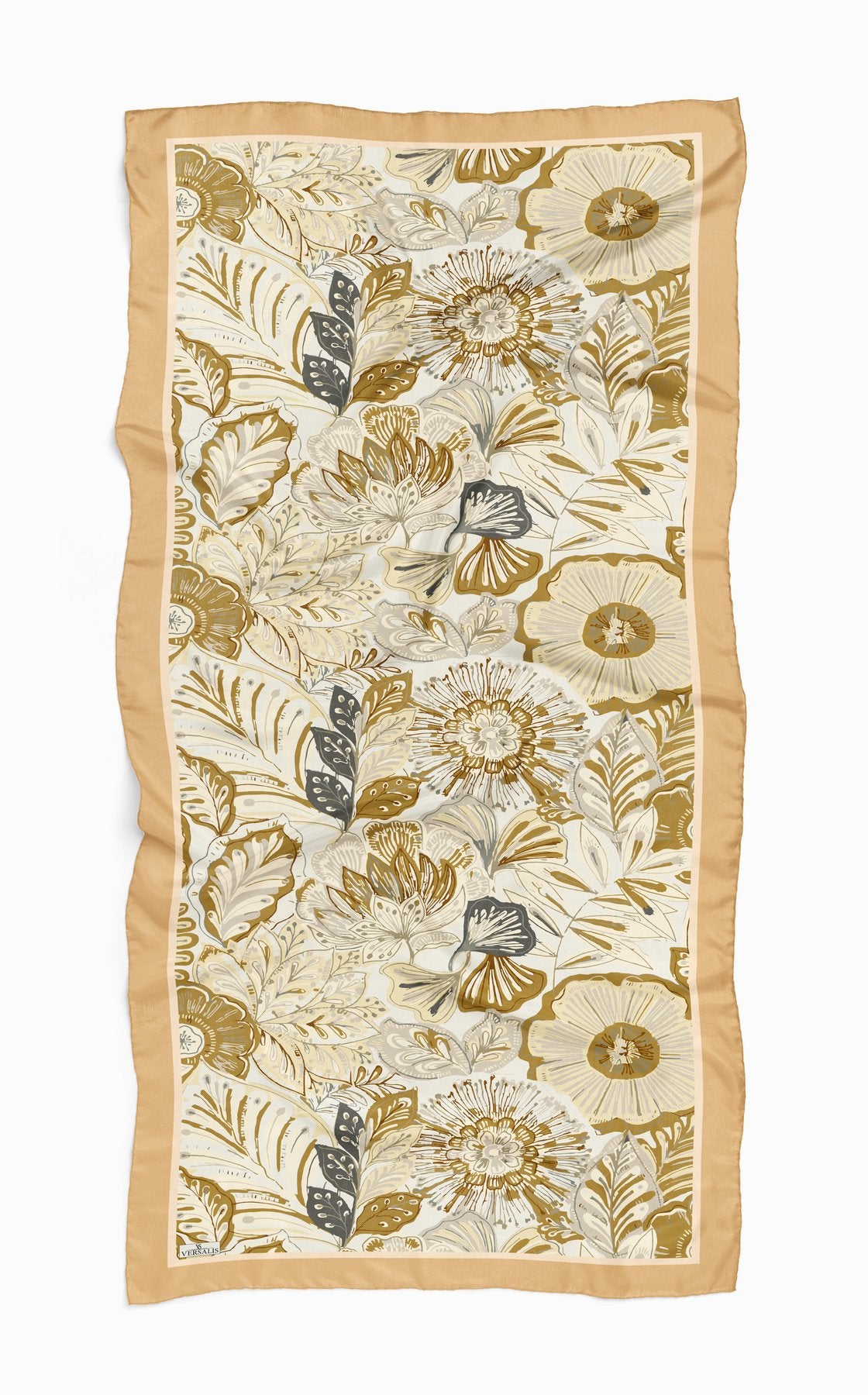 So Soft™ Şal | Royal Paisley - Altın Kahve
