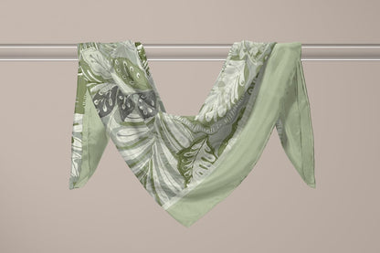 So Soft™ Şal | Royal Paisley - Sage Yeşil