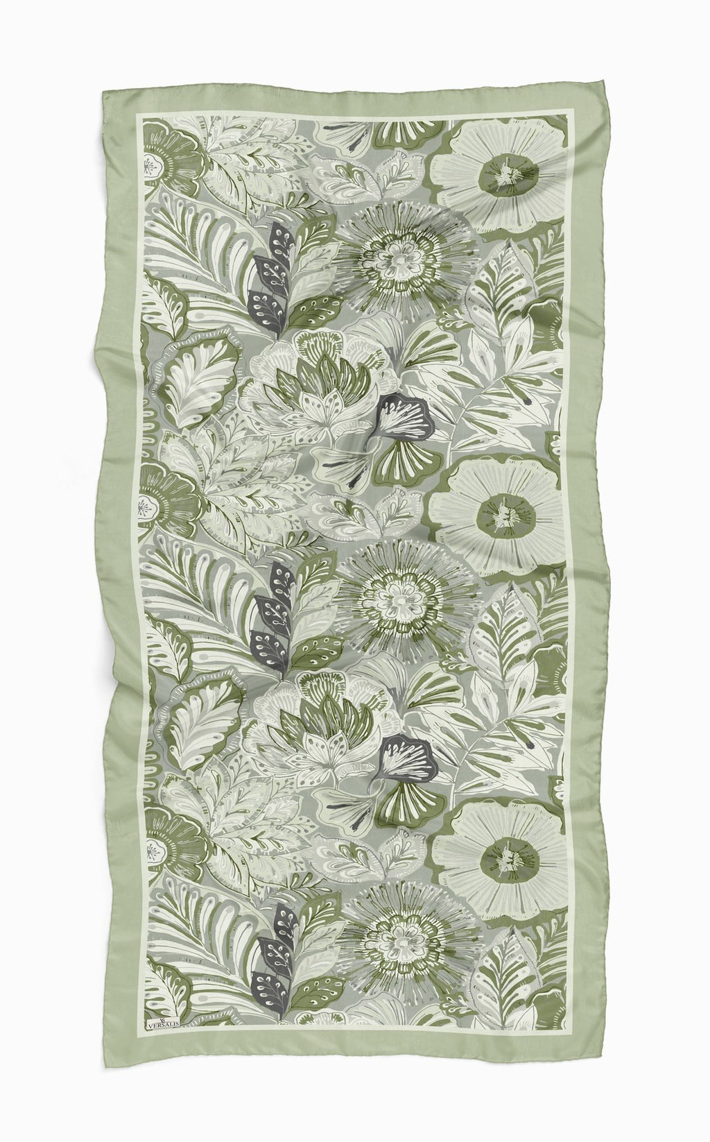 So Soft™ Şal | Royal Paisley - Sage Yeşil