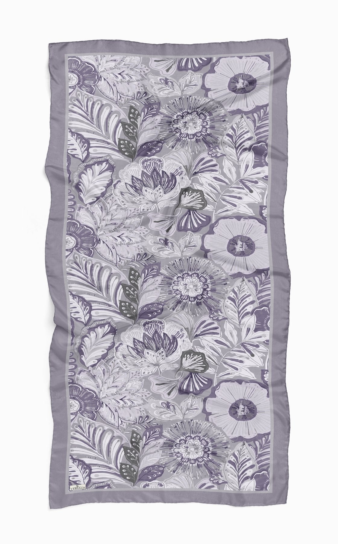 So Soft™ Şal | Royal Paisley - Gri Mavi