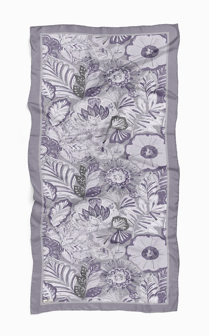 So Soft™ Şal | Royal Paisley - Gri Mavi